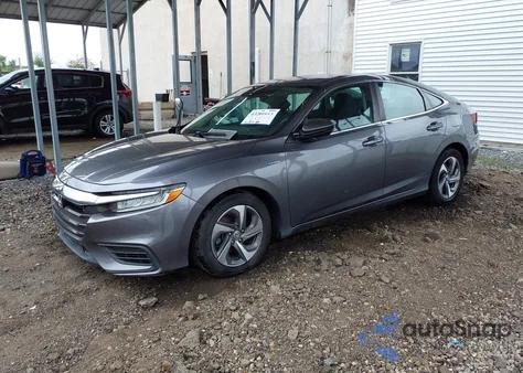 2019 Honda Insight Lx из США, поврежденный, VIN 19XZE4F19KE026574